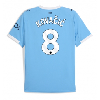 Billige Fotballdrakt Manchester City Mateo Kovacic #8 Replika Hjemmedrakt 2025-26 Kortermet